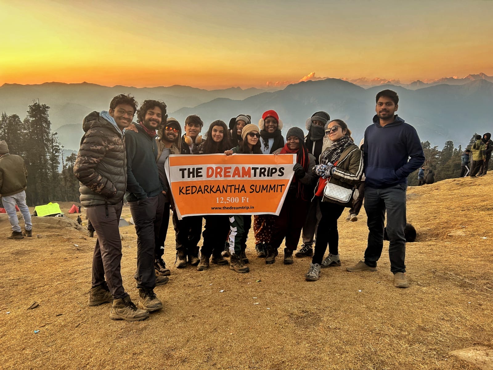 kedarkantha peak summit , expert guided batch of Dream Trips has successfully summited Mt Kedarkantha